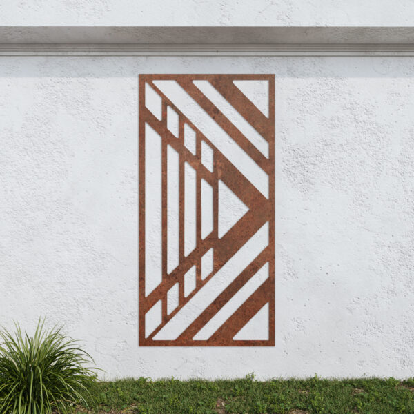 Corten Steel No171 Metal Garden Screen