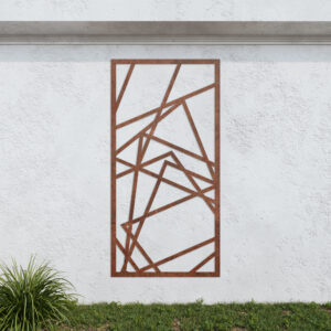 Corten Steel No172 Metal Garden Screen