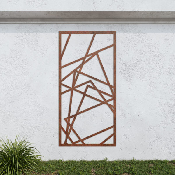 Corten Steel No172 Metal Garden Screen