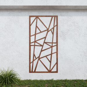 Corten Steel No173 Metal Garden Screen