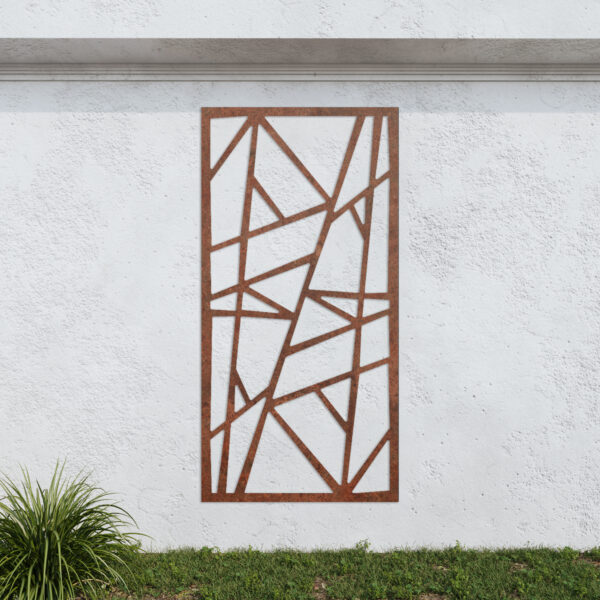 Corten Steel No173 Metal Garden Screen