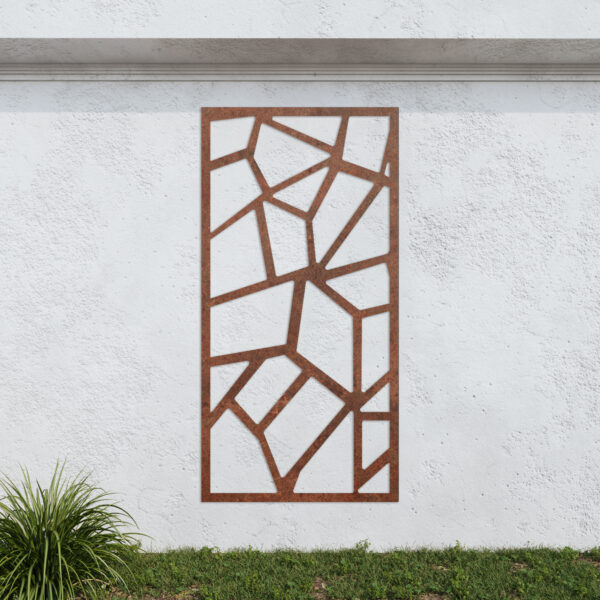 Corten Steel No174 Metal Garden Screen