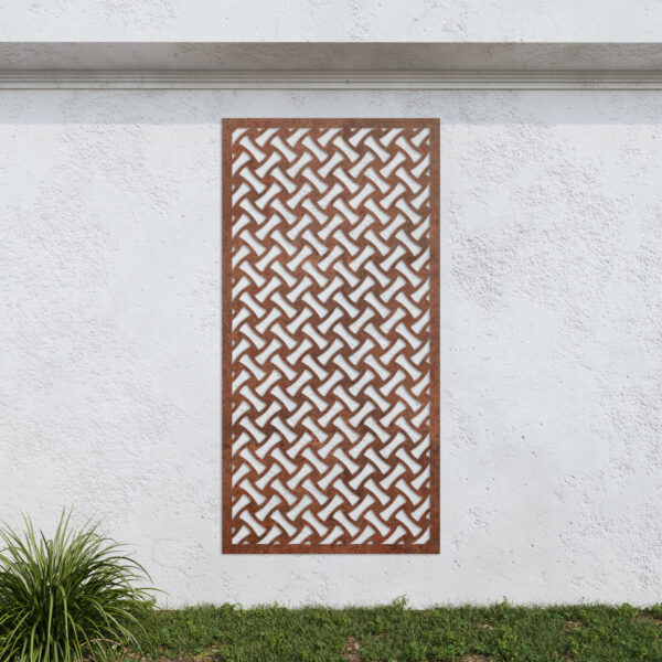 Corten Steel No179 Metal Garden Screen