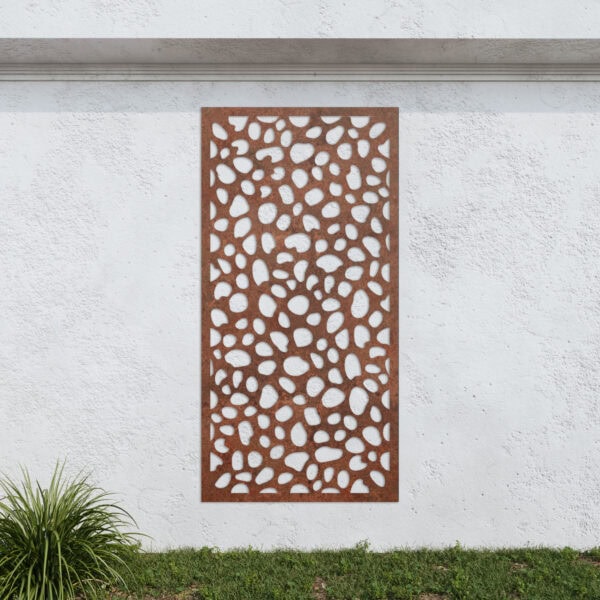 Corten Steel No18 Metal Garden Screen
