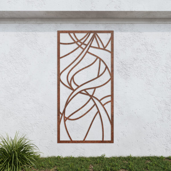 Corten Steel No188 Metal Garden Screen