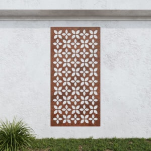 Corten Steel No189 Metal Garden Screen
