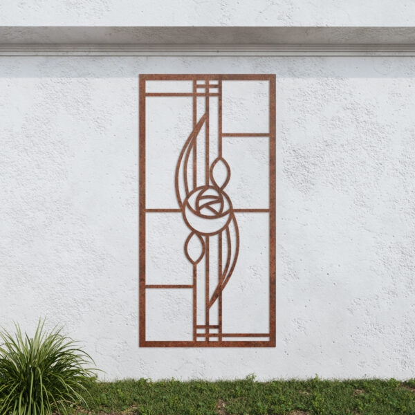 Corten Steel No191 Metal Garden Screen