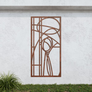 Corten Steel No192 Metal Garden Screen