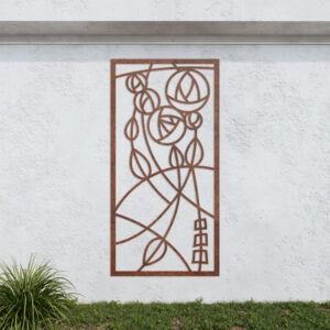 Corten Steel No193 Metal Garden Screen