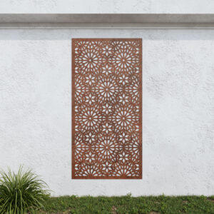 Corten Steel No196 Metal Garden Screen