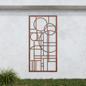 Corten Steel No197 Metal Garden Screen