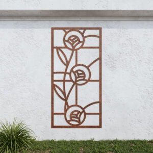 Corten Steel No199 Metal Garden Screen
