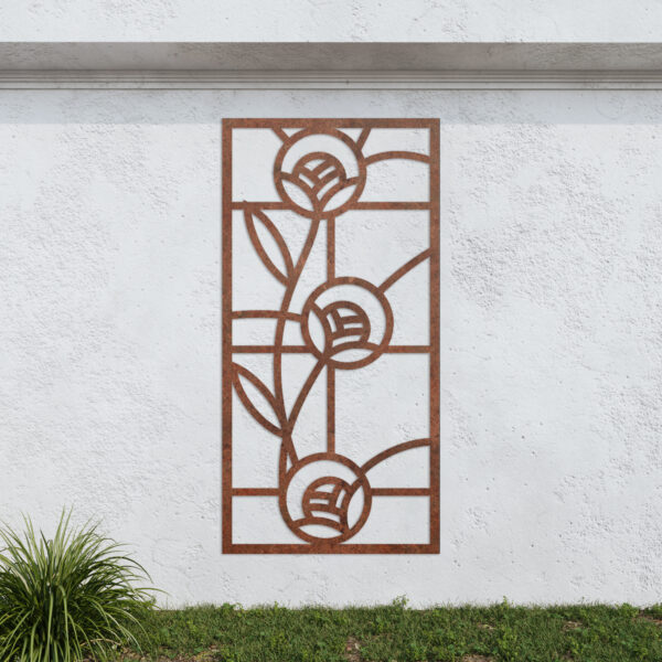Corten Steel No199 Metal Garden Screen