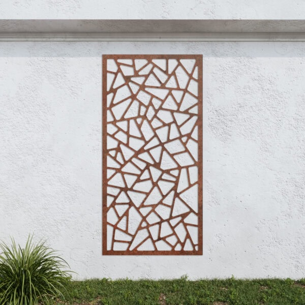 Corten Steel No22 Metal Garden Screen