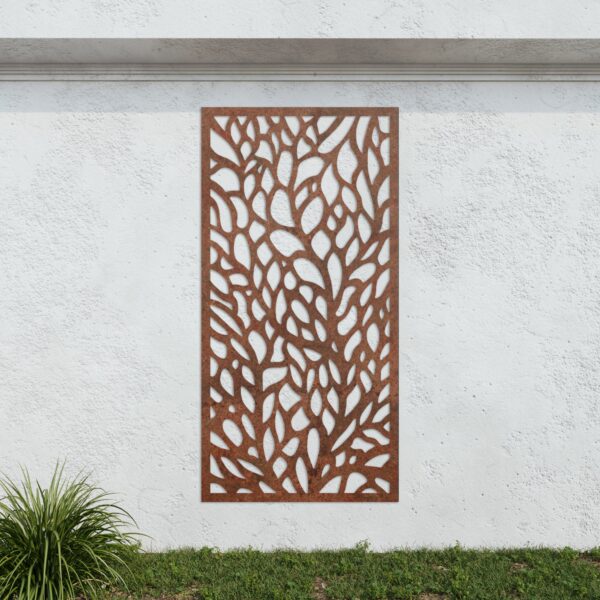 Corten Steel No226 Metal Garden Screen