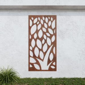 Corten Steel No234 Metal Garden Screen