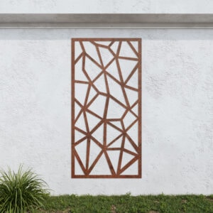 Corten Steel No24 Metal Garden Screen
