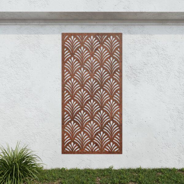 Corten-Steel-No257-Metal-Garden-Screen