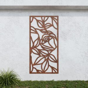 Corten Steel No259 Metal Garden Screen