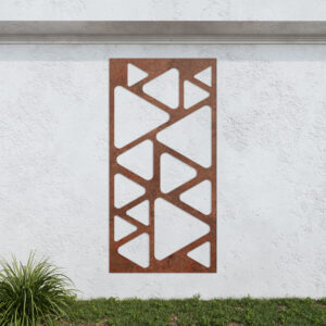 Corten Steel No32 Metal Garden Screen