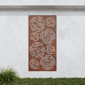 Corten Steel No33 Metal Garden Screen