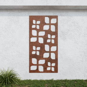 Corten Steel No34 Metal Garden Screen