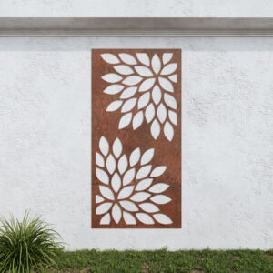 Corten Steel No42 Metal Garden Screen