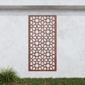 Corten Steel No44 Metal Garden Screen