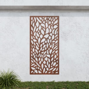 Corten Steel No45 Metal Garden Screen