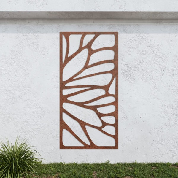 Corten Steel No46 Metal Garden Screen