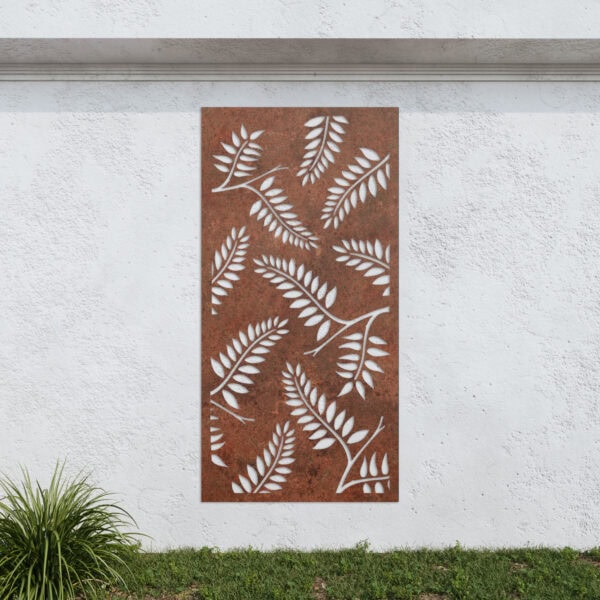 Corten Steel No53 Metal Garden Screen