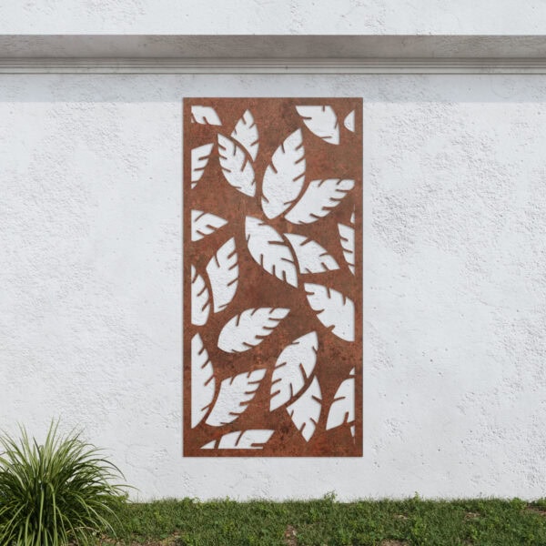 Corten Steel No56 Metal Garden Screen