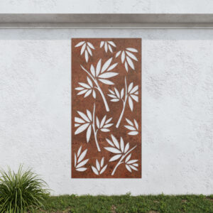 Corten Steel No57 Metal Garden Screen