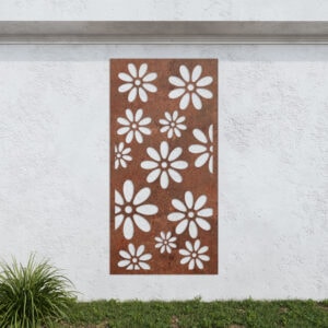 Corten Steel No58 Metal Garden Screen