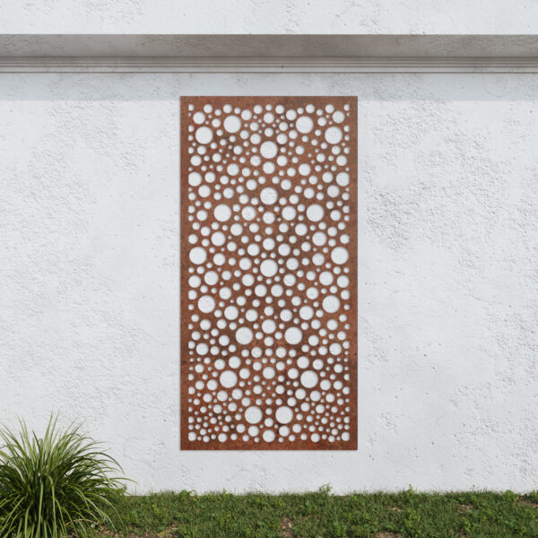 Corten Steel No59 Metal Garden Screen