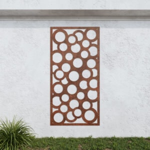 Corten Steel No60 Metal Garden Screen