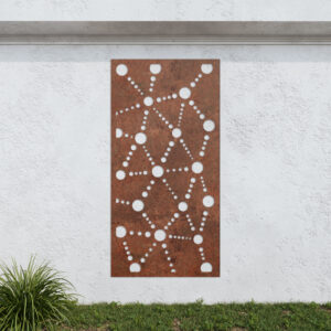 Corten Steel No64 Metal Garden Screen