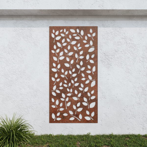 Corten Steel No67 Metal Garden Screen