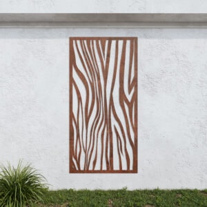Corten Steel No7 Metal Garden Screen