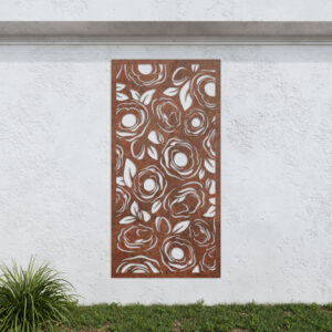 Corten Steel No70 Metal Garden Screen