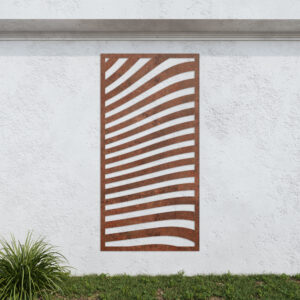Corten Steel No75 Metal Garden Screen