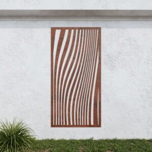 Corten Steel No76 Metal Garden Screen