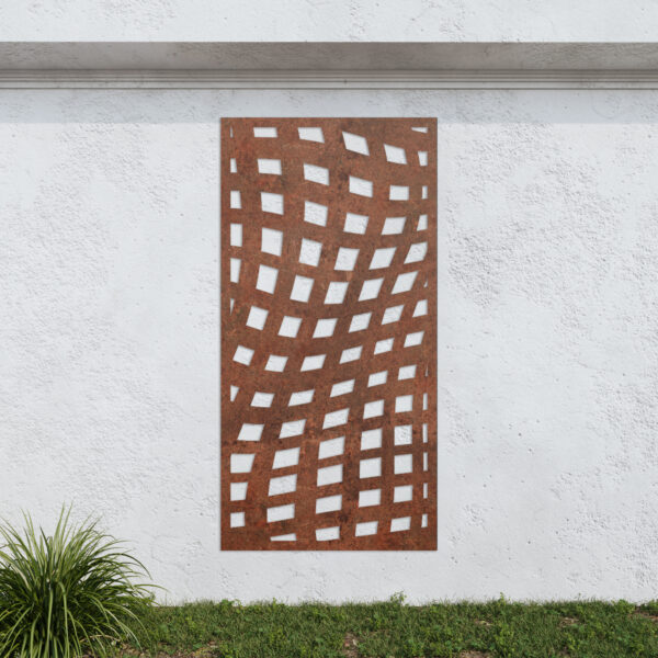 Corten Steel No79 Metal Garden Screen