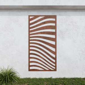 Corten Steel No80 Metal Garden Screen
