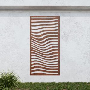 Corten Steel No84 Metal Garden Screen