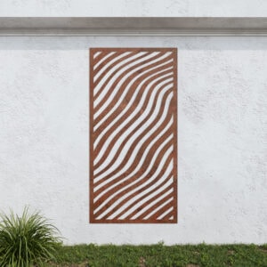 Corten Steel No85 Metal Garden Screen