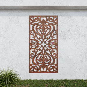 Corten Steel No91 Metal Garden Screen