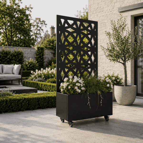 No182 Planter with Decorative Screen