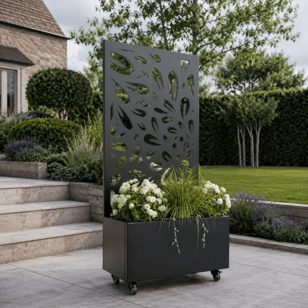 No4 Planter with Decorative Screen