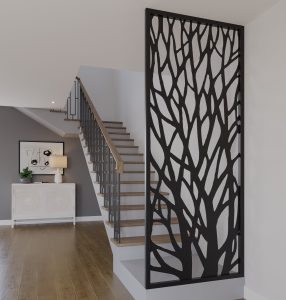 Metal Floor To Ceiling Room Divider – No222 – Bespoke Size